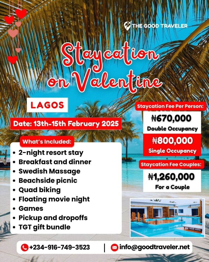 Staycation on Valentine – Lagos